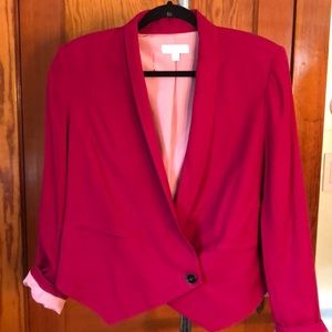 2/$30 - Hot pink blazer